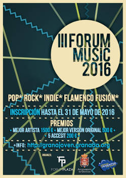 III Concurso Forum Music: Para nuevos grupos de diversos estilos