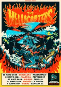 The Hellacopters : Gira por España en 2024