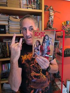 David Braña, Jesús C. Gan : AC DC, la gran banda llevada al cómic.