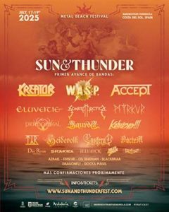 Festival Sun &amp; Thunder : Fuengirola (Málaga) desde el 17 al 19 de Julio de 2025