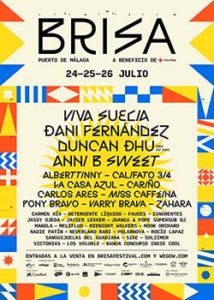 Brisa Festival 2025 : Málaga, desde el 24 al 26 de julio de 2025.