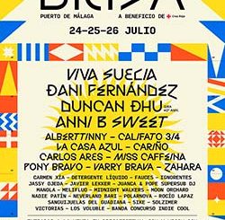 Brisa Festival 2025 : Málaga, desde el 24 al 26 de julio de 2025.