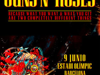 Guns N' Roses : Concierto en Barcelona, 9 de junio de 2025.